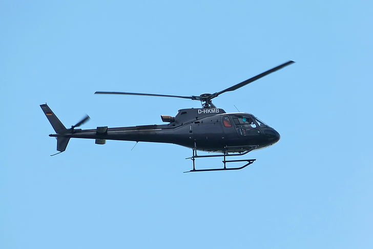 elicopter, Eurocopter 3 ca 350b ecureuil, zbura, Scenic de zbor, aviaţie