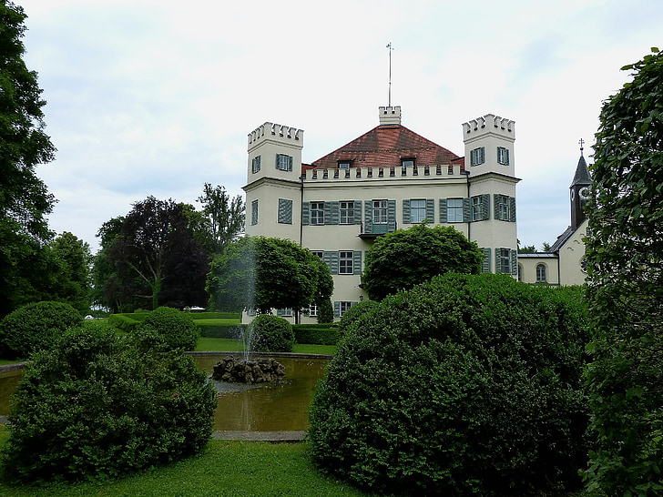 Possenhofen, hrad, Architektura, Památky, historické, Mansion