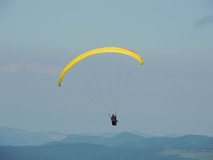 paragliding, sport, vliegen, hemel, Paraglider, hobby, avonturier