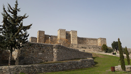 Castell, les parets, arquitectura, parets, edifici, cel, Monument