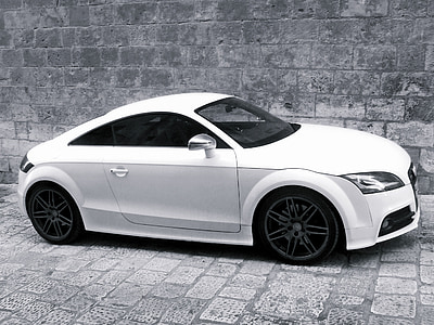 Audi, Audi tt, bianco, automobile, settore automobilistico, auto, progettazione
