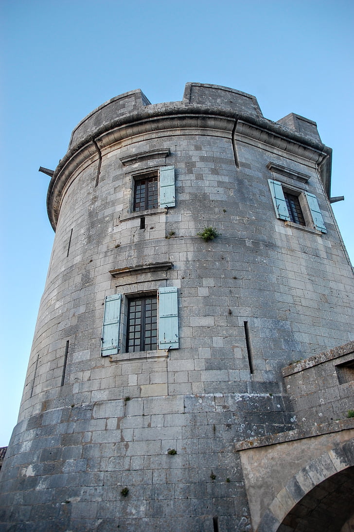 kuat louvois, Pulau, Oléron, Castle, Prancis, bangunan, Pierre