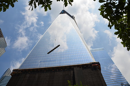 New york, Wolkenkratzer, Amerika, Manhattan, 1WTC, Ground zero, großes Gebäude