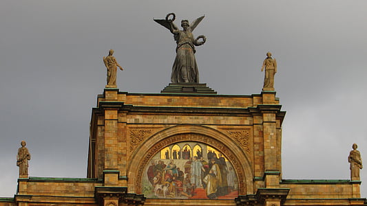 Greco, dea della vittoria, Nike, figure di divinità greche, architettura, posto famoso, Europa