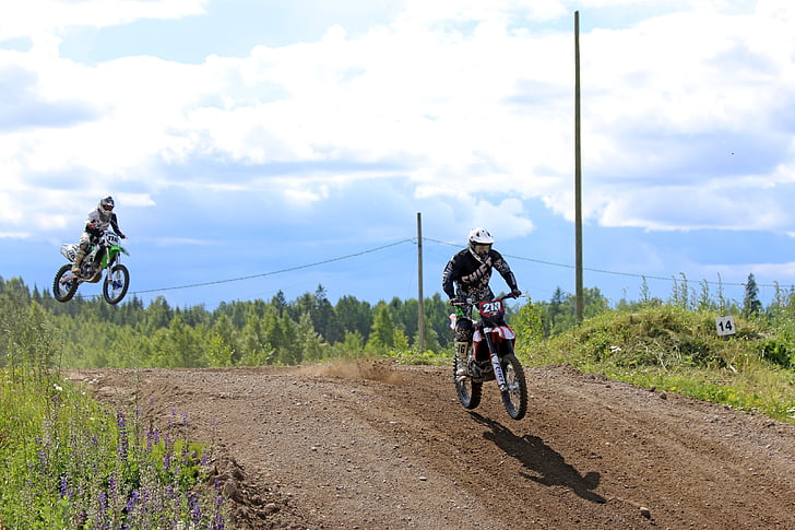 motocross, motorcycle, offroad, motorbike, race, sport, competition