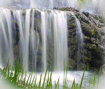 vodopád, Príroda, vody, vegetácie, Forest, Cascade falls, Príroda