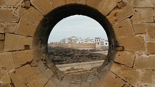 Essaouira, festningen, Porthole