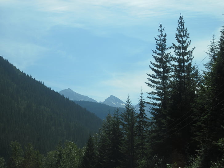 holiday, canada, mountains, foresttrees, landscape, just