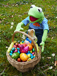 easter, search, easter eggs, osterkorb, easter nest, to find, spring