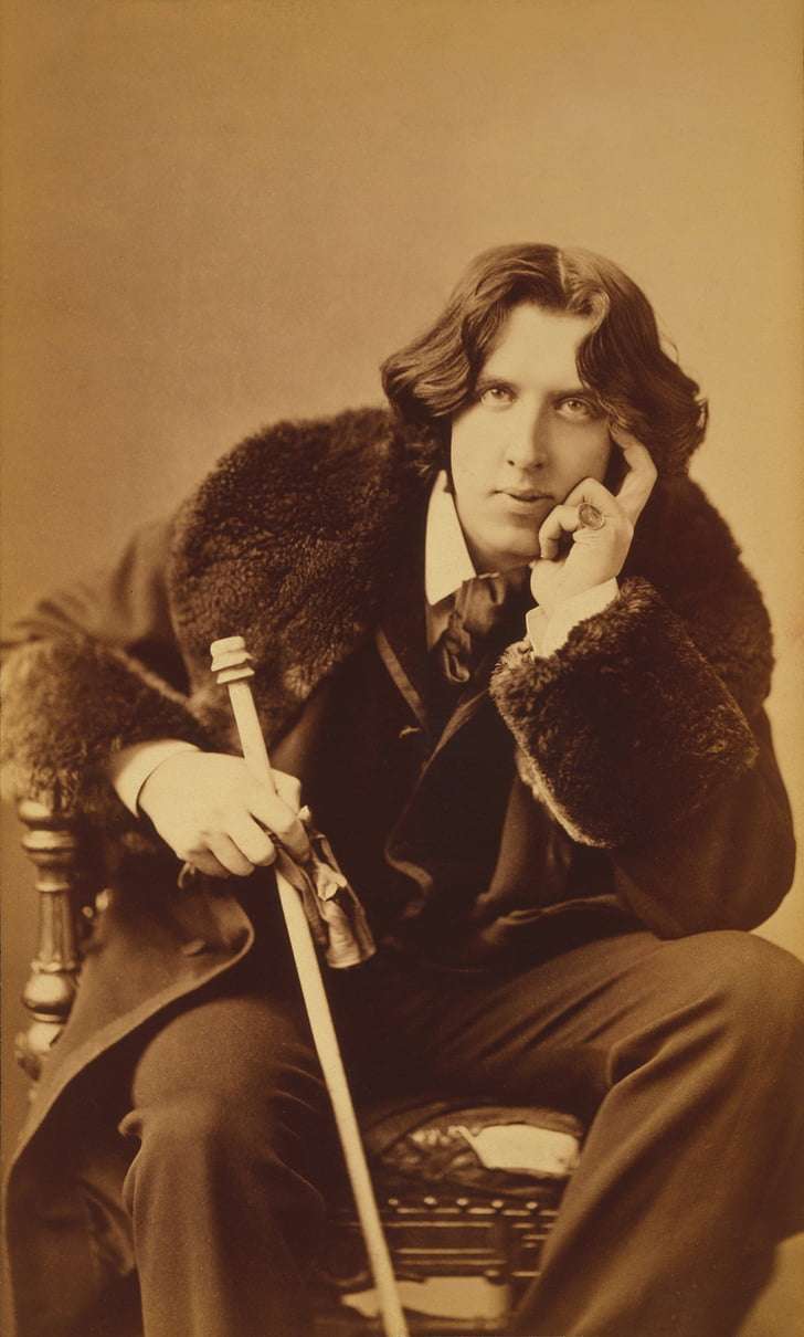 Oscar wilde, 1882, portret, Irlandzki pisarz, pisarz, dramaturg, poeta