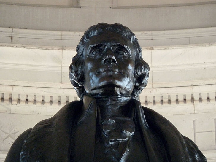 Thomas jefferson, Jefferson, Washington dc, Statua, scultura, posto famoso, Italia