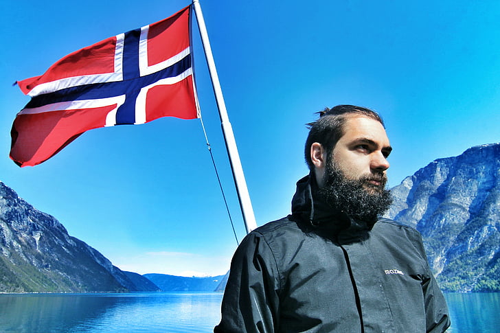 Viking, Norra, Rootsi, Islandi Skandinaavia, Norra, lipp, sõdalane