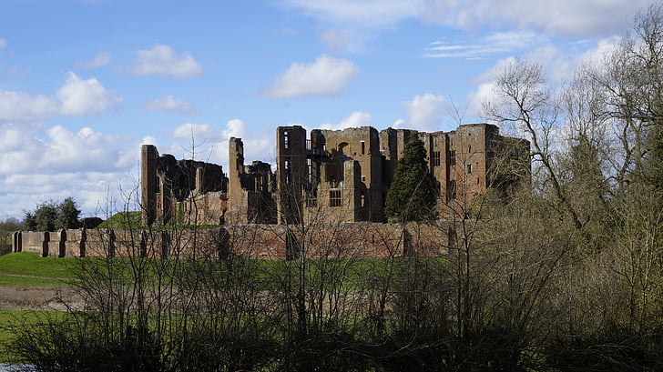 замък, Англия, руините на, паметници, Туризъм, Великобритания, история