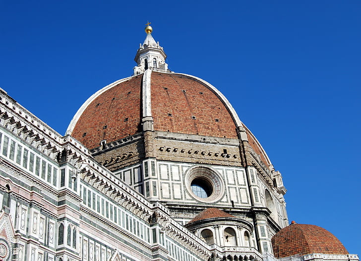 arkkitehtuurin, valokuvaus, valkoinen, ruskea, Dome, Duomo, katedraali