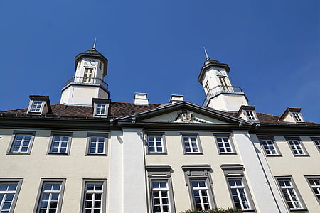 Tuttlingen, Đức, Châu Âu, Town hall, chính phủ, trắng, Trang chủ