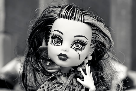 lutka, Gotska, Grozljivka, obraz, Halloween, čudno, strašljivo