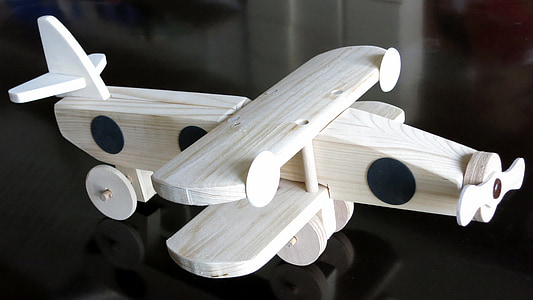 aeronave, lemn, Jucarii, jucarii pentru copii