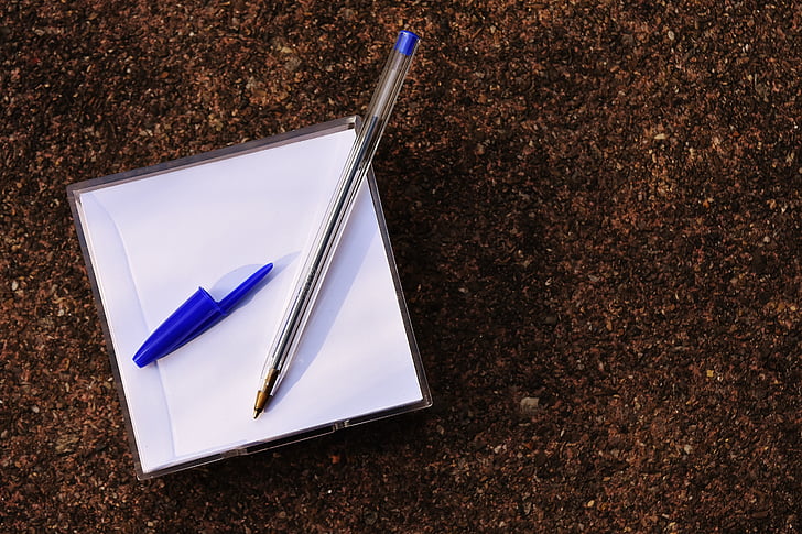 caneta, Stickies, Memo, notas, ferramenta de escrita, papel, Nota
