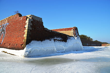 Pora, inverno, KDF, Mar Baltico, ghiaccio