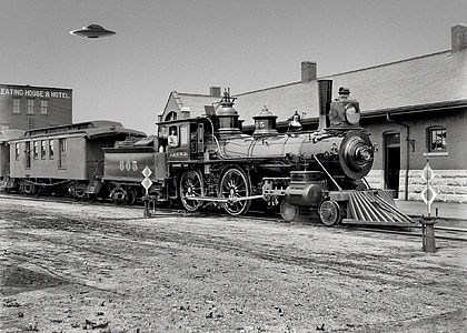 Dampflokomotive, Anachronismus, Antik, Lokomotive, alt, Jahrgang, Transport