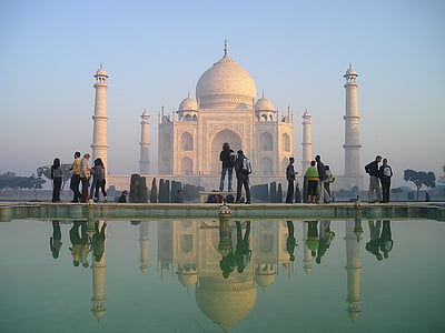 India, Taj, Mahal, Agra, Tempel, graf, graf