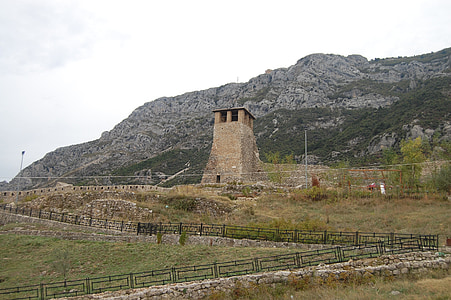 Torre, naturen, slott, medeltiden, bergen, gamla, ruinerna