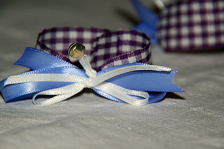 deco, decoration, fabric, loop, decorative, blue