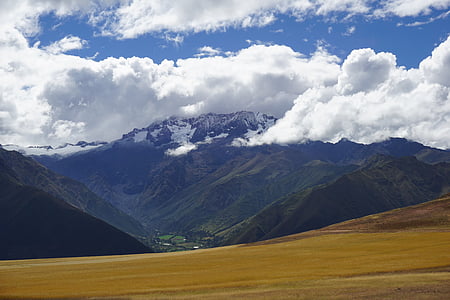 Peru, dãy núi, sông băng