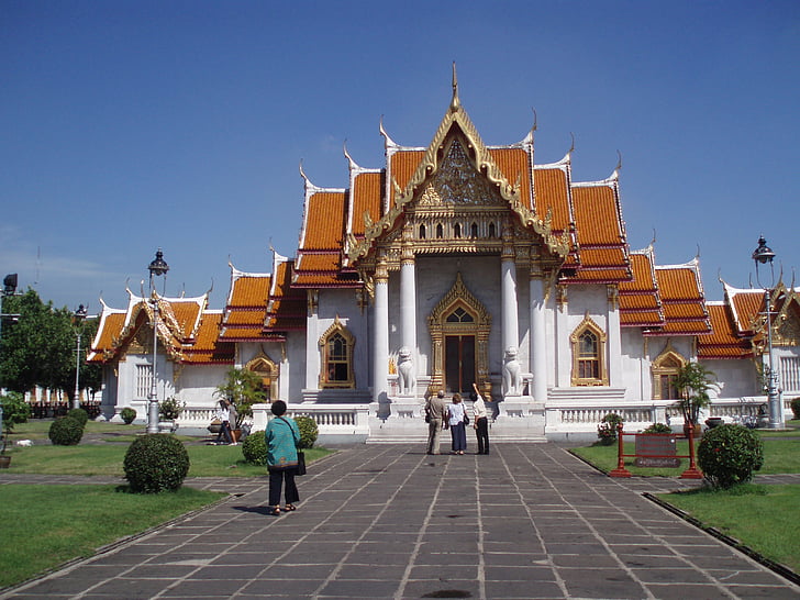 Thailand, Koninklijk Paleis, herenhuis-Oosten