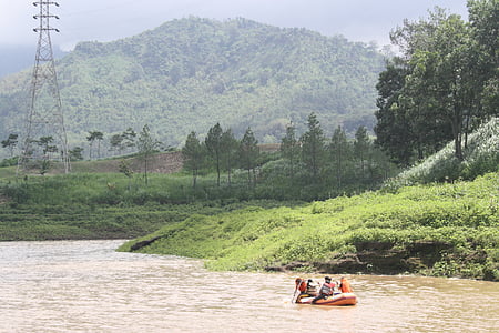 湖, 手漕ぎボート, インドネシア語, java, テント, 自然体験活動
