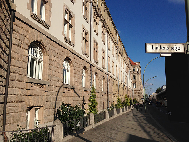 Linden ulici, Berlín, známkového úřadu, patentový úřad, fasáda, historicky, budova