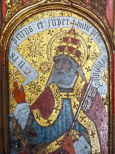 altarpiece, χρυσό, μεσαιωνική τέχνη, λεπτομέρεια, Πυρηναίων, είναι, Pallars sobirà