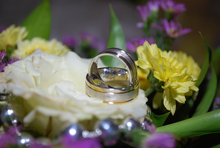 Сватбени пръстени, брак, сватба, доверие, се ожени, пръстени, Бонд