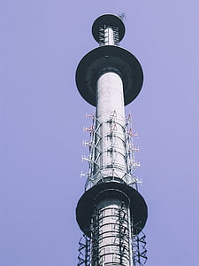 monitoramento, rádio, Torre de rádio, comunicação, antenas, mastro da antena, recepção