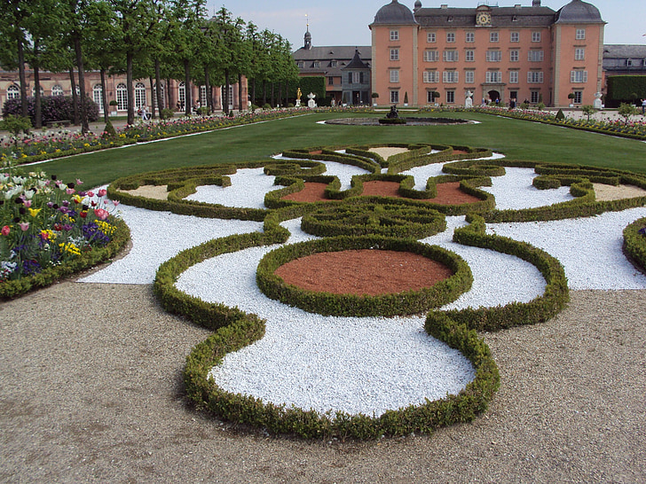 Schwetzingen, Castello, giardino, Schlossgarten