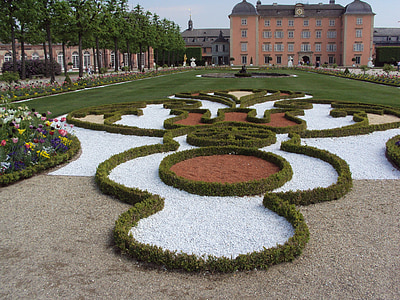 Schwetzingen, Castillo, jardín, Schlossgarten