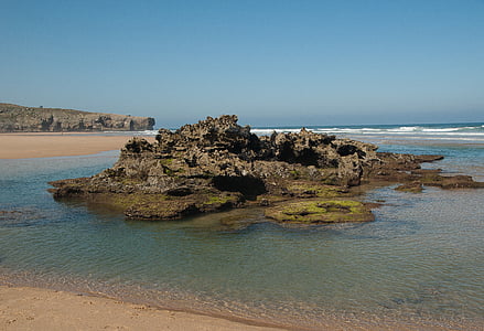 Portugal, laut, batu, Pantai, erosi, air pasang