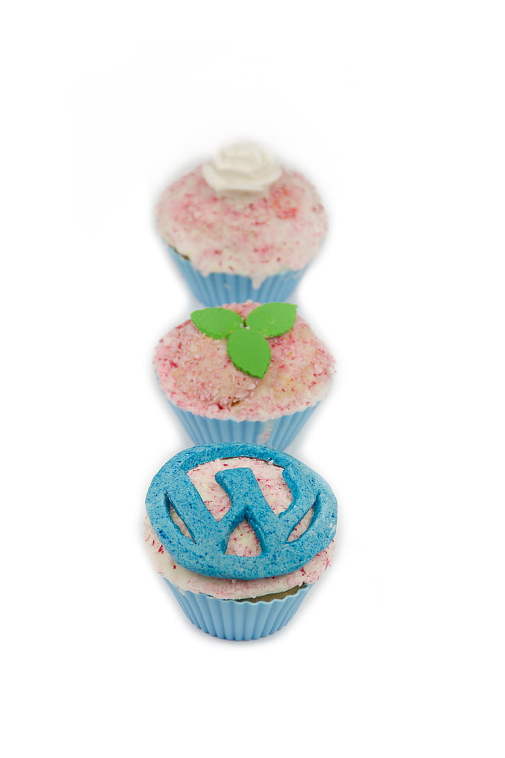 cupcakes, WordPress, saldumi, jauks, maiznīca, garšīgi, krēms