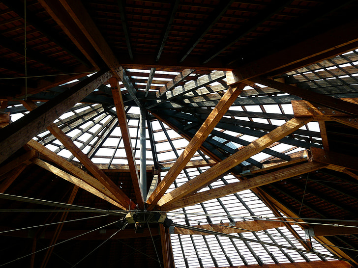 building, roof, architecture, wooden construction