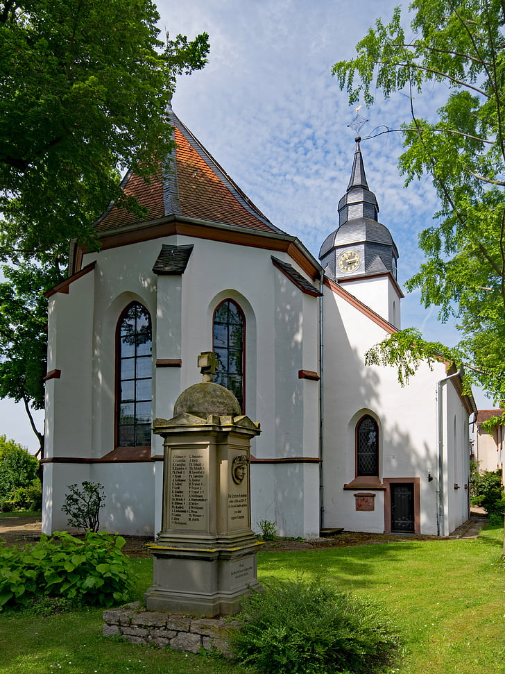 kirke av resurrection, Darmstadt, Arheilgen, Hessen, Tyskland, kirke, tro