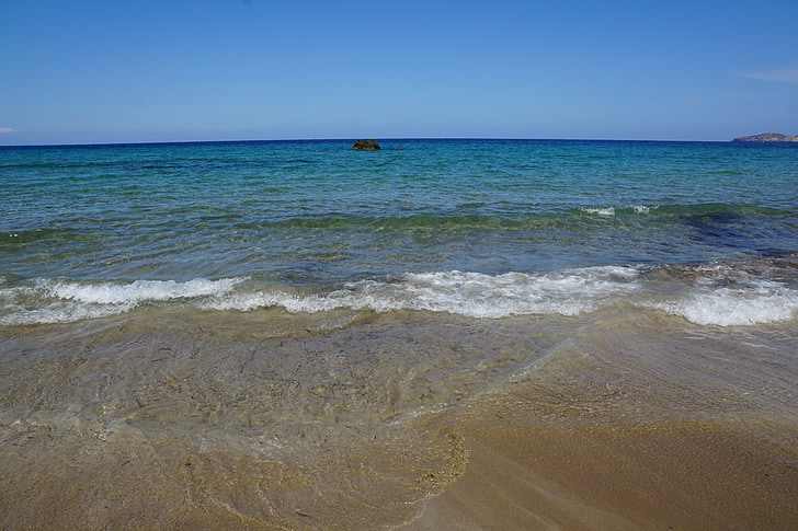 Ibiza, ø, havet, vand, Spanien
