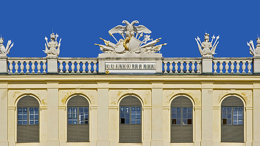 Viena, Austria, real, arquitectura, punto de referencia, escultura, cielo