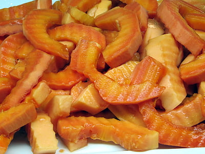 Papaya, fruit, exotische, exotische vruchten, zoetheid
