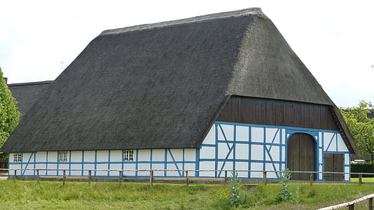 Molfsee, frilandsmuseum, bygning, historisk set, arkitektur, historie, fortiden