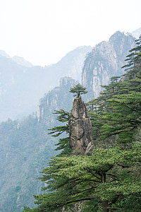 svovelsyre, fjell, Folkerepublikken Kina, Rock, reise, topp, fantastisk utsikt