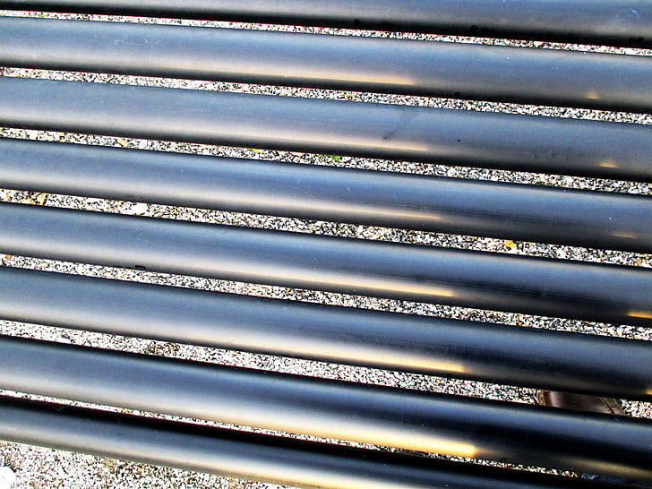 tiges de métal, Metal, tubes métalliques, fer, en acier, maille d’acier, structure