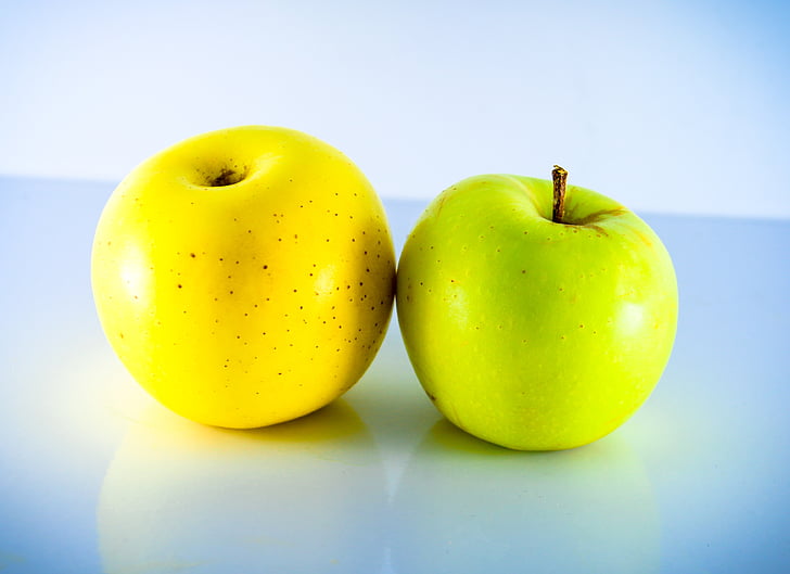 frutta, verde, Apple
