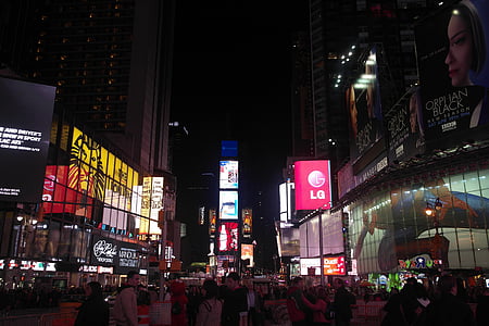 united states, new york, times square