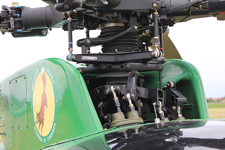 helikopter, rotor, detail, Mekanika, pucat