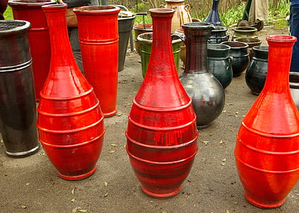 artisan, pottery, terracotta